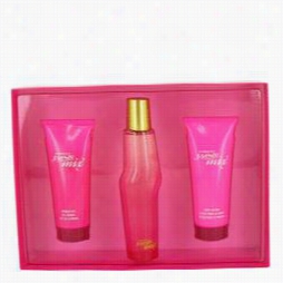 Mambo Mi X Gift Set By Lia Claiborne Gift Set For Women Includes 3.4 Oz Au De Parfum Spray + 3.4 Oz Body Lotion  + 3.4 Oz Shower Gel