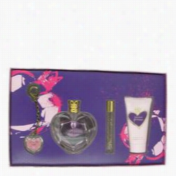 Princess Gift Set By Vera Wang Gift Set For Women Includes 3.4 Oz Eau De Toilette Spray + 2.5 Oz Body Lotion + 33 Oz Mini Roller Ball Pen + Lkp Gloss Key Chain