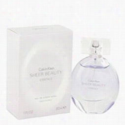 Sheer Beauty Essence Perfume Byy Calbin Klein, 1 Oz Eau De Toilette Spray For Women