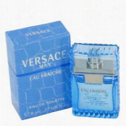 Versaace Man Mini By Versace, .17 Oz Min I Eau Fdaiche  For Men