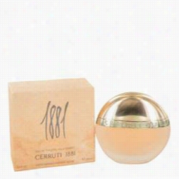 1881 Perfume By Nino Cerruti , 1.7 Oz Eau De Toilette Foam For Women