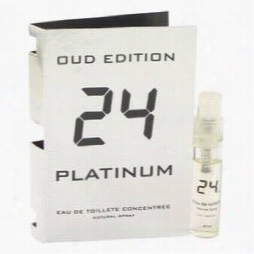 24 Platinum Oud Edition Vial By Scentstory, .20 Oz Vail Concentree (sampl) For Men