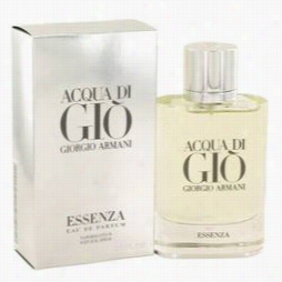 Acqua Di Gio Essenza Cologne By Giorio Arrmani, 2.5 Oz Eau De Parfum Spray For Men