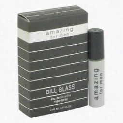 Amazing Sample By Bll Blass, .07 Oz Vial S(ample-spray) For Men