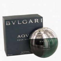 Aqua Pour Homme Cologne By Bvlgari, 1.7 Oz Eau De Toilrtte Spray For Men