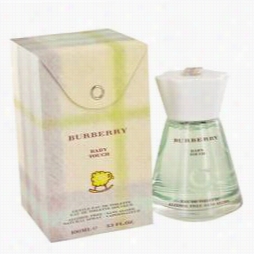 Burberry Baby Touch Perfume By Burberry, 3.3 Oz Alcohol Free Eau De Toilette Spray For Women