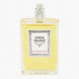 Citron Sauvage Prefume By Il Profumo, 3.4 Oz  E Au De Prfum Spray (tester) For Wom En
