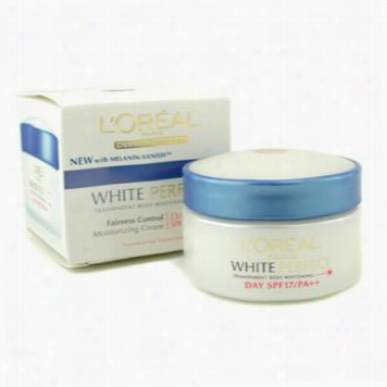 Dermo-expertise White Perfect Fairness Hinder Moisturizing Cream Day Spf17 Pa+++