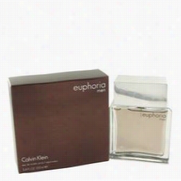 Euphoria Cologne By Calvin Klein, 3.4 Oz Eau De Toilette Spray For Men