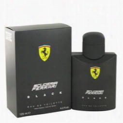 Ferrari Scuderia Black Cologne By Ferrari, 4.2 Oz Eau De Toilete Spray For Me N