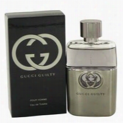 Gucci Guilty Cologne By Gucck, 1.7 Oz Eau De Toilette Spray For Men