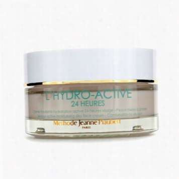 Lhydro-active 24 Hours Active Moisturising Silky Face Cream (cobmination To Oily Skin)