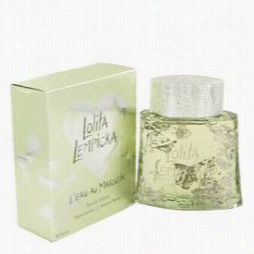 Llita Lempick A L'eau Au Masculin Cologne By Loolita Lempicka, 3.4 Oz Eau De Toilette Spray For Men