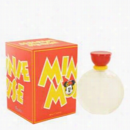 Minnie Mousr Perfume By Disney, 3.4 Oz  Eau De Tioltte Spray (new Packag Ing)f Or Woomen