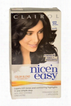 Nicen Easy  Co Lor Bl End # 122 Natueal Black