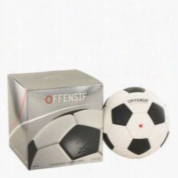 Offensif Soccer Cologne By Frgarance Sport, 3.3 Oz Eau Dde Toilette Spray For Men