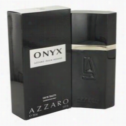 Onyx Cologne By Azzaro, 3.4 Oz E Au De Toile Tte Spray For Menn