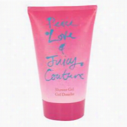 Peace Love & Juicy  Couture Shower Ge L By Juicy Couture, 4.2 Oz Hsower Gel For Women