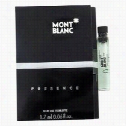 Presence Sample By Mont Blanc, .06  O Vial (sample) Ffor Men