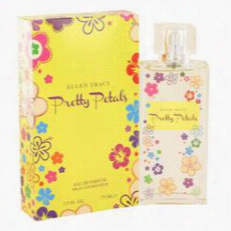 Pre Tty  Petals Perfume Bby Ellen Tracy, 2.55 Oz Eau De Parfum Spray For Women