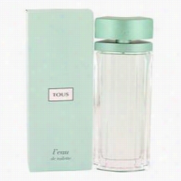 Tous  L'eau Perfume By Tous, 3 Oz Eau De Toilette Spray For Woomen