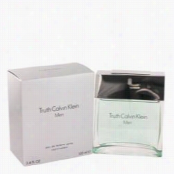 Truth Cologne By Calvin Klein, 3.4 Oz Eau De Toilette Spray For Men