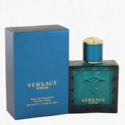 Versace Eros Cologne By Versace, 1.7 Oz Eau De Toilette Spray For En