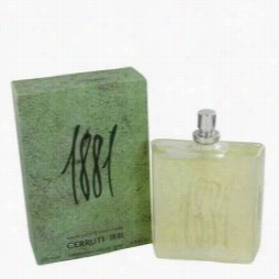 1881 Coligne By Nino Cerruti, 3.3 Oz Eau De Toilettte Twig (tester) For Men