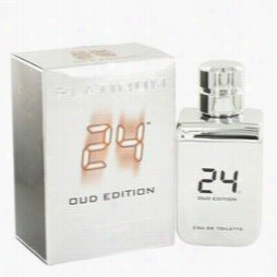 24 Platinum Oud Impression Cologne By Scentstory, 3.4 Oz Eau De Toilette Concentree Spray (unisex)for Men