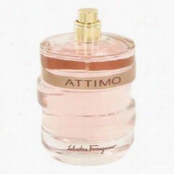 Attimo L'eau Fllorale Perfume In The Name Of Alvatore Ferraggamo, 3.4 Oz Eau De Toilette Spray (ttester) For Women