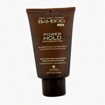 Bamboo Men Powere Hold Max Strength Gel (for Strong Hair And Healthy Sscalp)