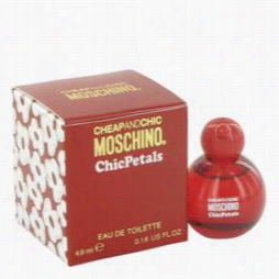 Cheap & Chic Petals Mini By Moschino,  .15 Oz Miini Edt For Women