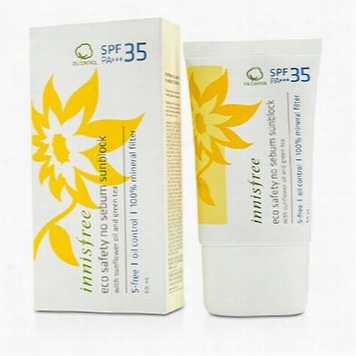 Eco Safety No Sebum Sunblock Oil Hinder Spf 35