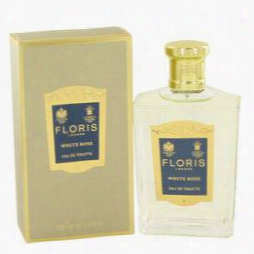 Floris White Rose Perfume By Floris, 3.4 Oz Eau De Toilette Spray For Womne