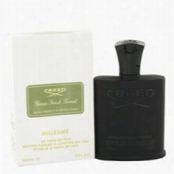 Green Irish Tweed Perfume By Creed, 4 Oz Millesime Spray For Owmen