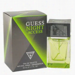 Gues Nig H Access Cologne By Guess, 1.7 Oze Au De Toilette Spary For Men