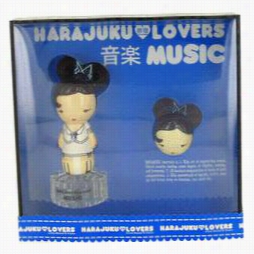 Harajuku Lovers Music Gft Set By Gwen Stefani Gift Set For Women Includes 1 Oz Eau De Toi Lette Spray + Solid Pefume