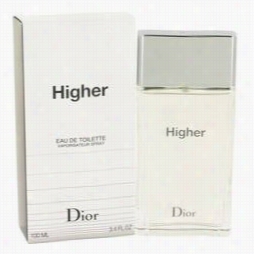 Higher Cologne By Christian Dior, 3.4 Oz Eau De Toilette Spray For Men