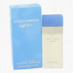 Light Blue Perfume By Dolce & Gabbana, .8 Oz Eau De Toilette Spray For Women