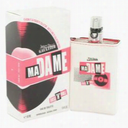 Madame Rose 'n' Roll Perfune By Jean Paul Gaultier, 1.7 Oz Eau De Toilette Twig For Women