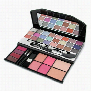 Makeup Kit G1672-1 : 24xe/shdw 1xe/pencil 4xl/gloss 4xbblush 2xp Ressed Pwd..