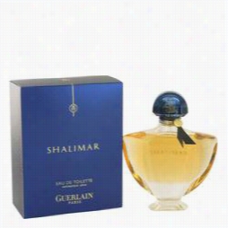 Shalimar Perfume By Guerlain, 3 Oz Eau De Toilette Spray For Women