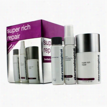 Sper Rich Repair Limired Editi On Ste: Super Rch Repai R 50ml + Precleanse 30m L+ Skin Resurfacing Cleanser 30ml