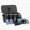Travel Kit ( Lavender ): Razor+ Shaving Brush+ Pre-Shave Oil 30ml+ Shaving Cream 50ml+ A/S Balm 30ml+ Case