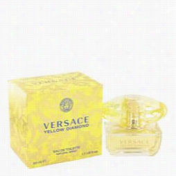 Vers Ace Yellow Diamond Pperfume By Versace, 1.7 Oz Eau De Toilette Spray For Women