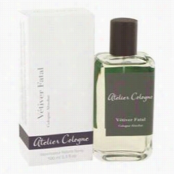 Vetiver Fatal Cologn E By Atelier Cologne, 3.3 Oz Pure Perfume Spray For Men