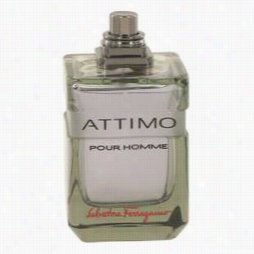 Attimo Cologne By Salvatore Ferragamo, 3.4 Oz Eau De Toilete Spray (tester) For Men