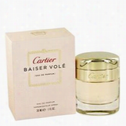 Baiser Vole Perfume  By Cartier, 1 Oz Eau De Parfum Spry For Women