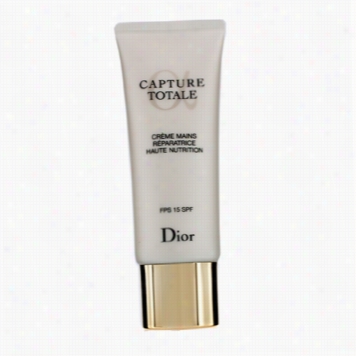 Capture Totale Haute Nutrit Ion Nurturing Hand Repair Creme Spf 15