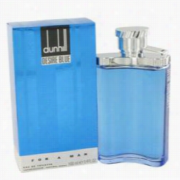 Desire Blue  Cologne By Alfreddunnhill, 3.4 Oz Eau De Toilette Spray For Men